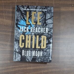 Lee Child 'Blue Moon' Hardcover Book
